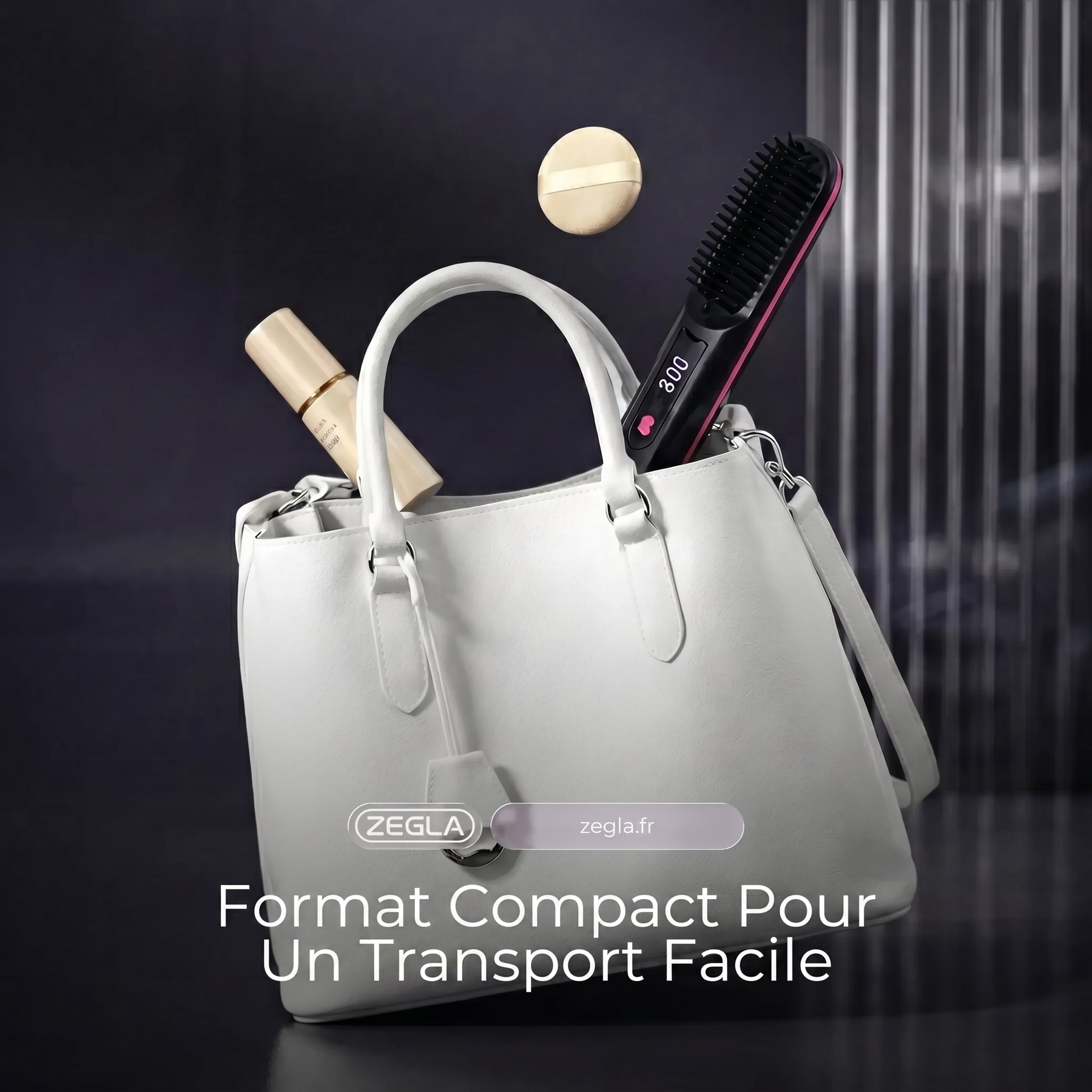 Zegla Control Pro™ - Brosse coiffante pour cheveux courts