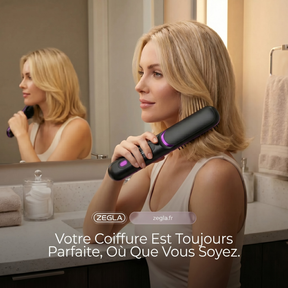 Zegla Control Pro™ - Brosse coiffante pour cheveux courts