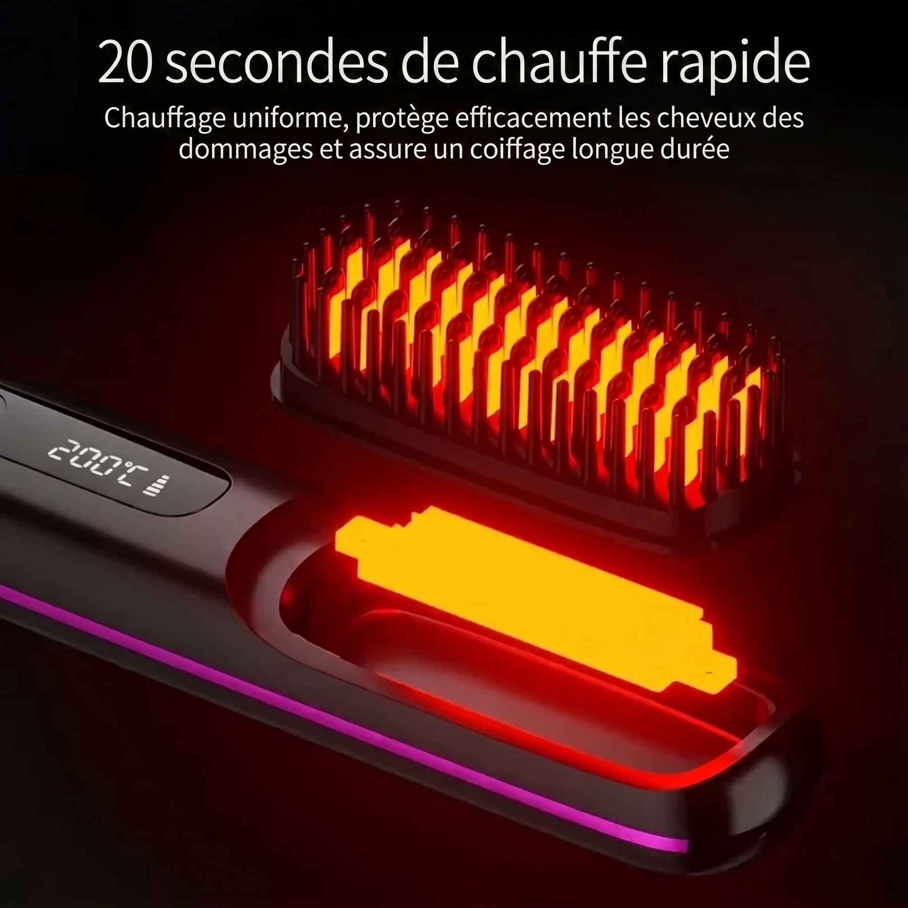 Zegla Control Pro™ - Brosse coiffante pour cheveux courts