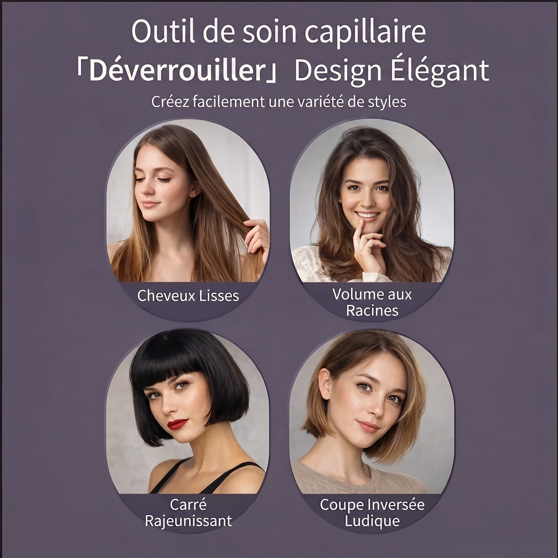 Zegla Control Pro™ - Brosse coiffante pour cheveux courts