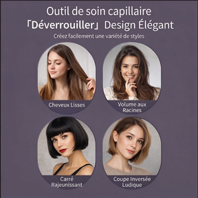 Zegla Control Pro™ - Brosse coiffante pour cheveux courts